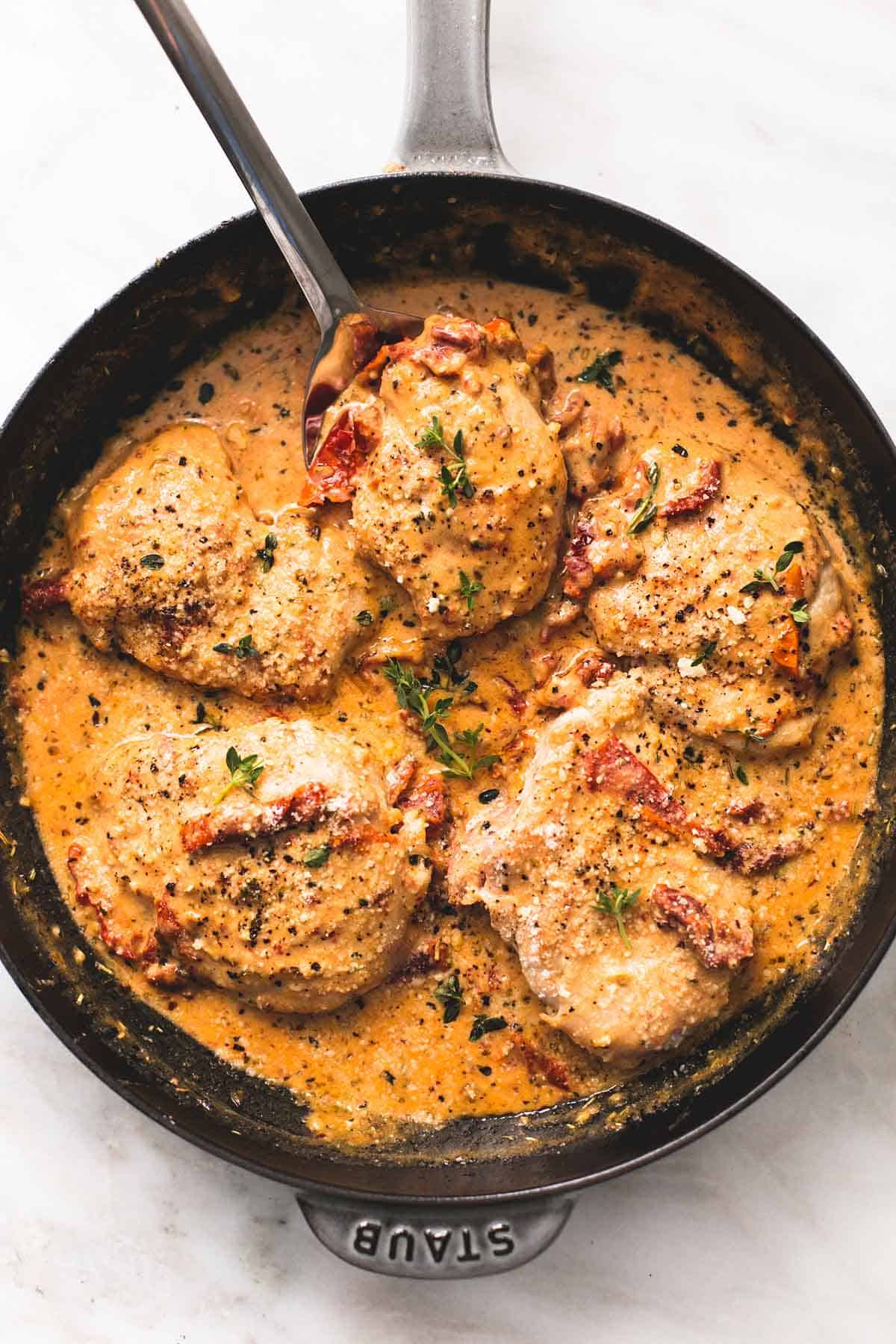 Minute Weeknight Skillet Chicken: Rich Sun-Dried Tomato Cream Sauce